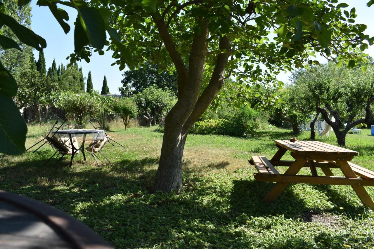 mobil-home sur terrain bucolique Hyères Extérieur photo